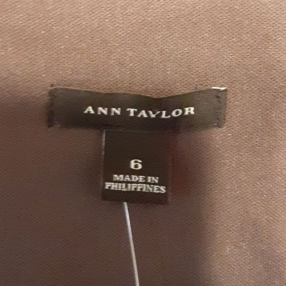 Ann Taylor Dark Grey Circle Skirt Dress - Picture 9 of 11